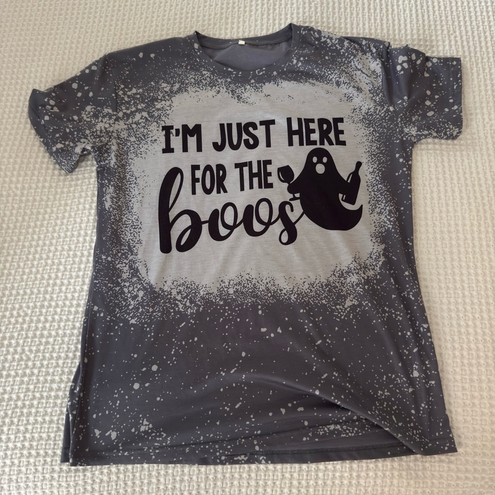 Gray Halloween T-Shirt